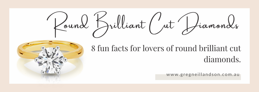 8 fun facts for lovers of round brilliant cut diamonds!