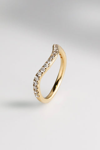 Estelle - YG 'Wave' Wedding / Eternity Ring