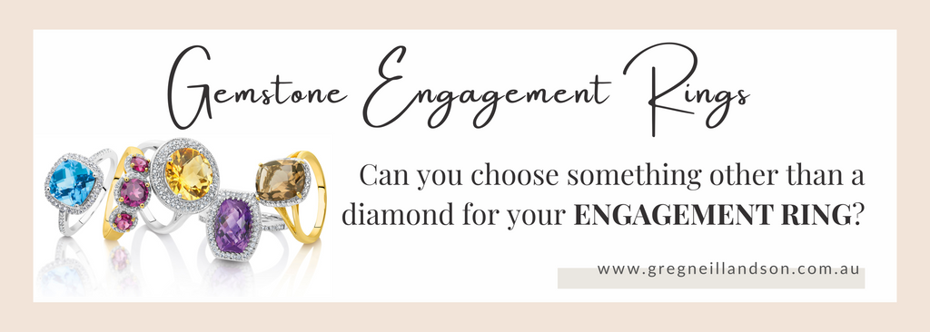 Can you choose something other than diamonds for your Engagement Ring?