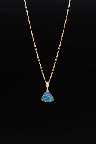 Coober Pedy Opal Doublet Pendant
