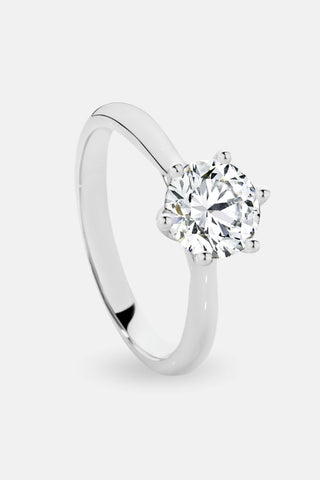 Maeve - Round Solitaire Engagement Ring
