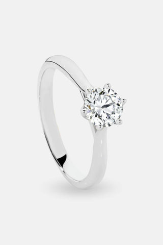 Zaya - Round Solitaire Engagement Ring