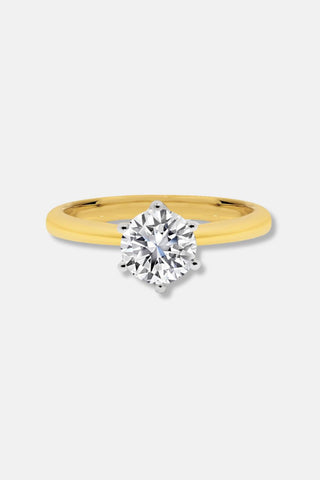 Aira - Round Brilliant Solitaire Engagement Ring