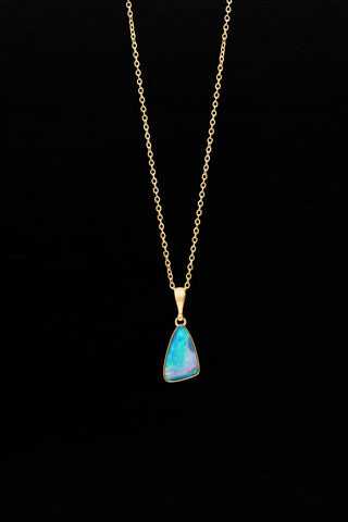 Coober Pedy Opal Doublet Pendant