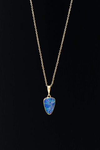 Coober Pedy Opal Doublet Pendant