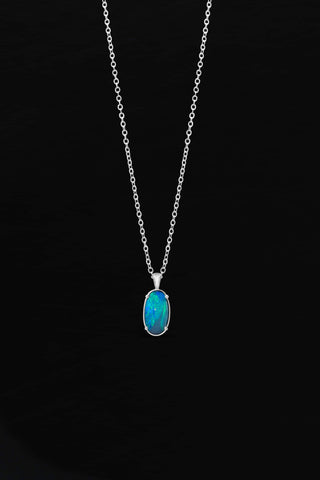 Lightning Ridge Opal Pendant