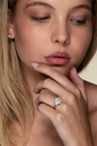 Elodie - Radiant & Trilliant Engagement Ring