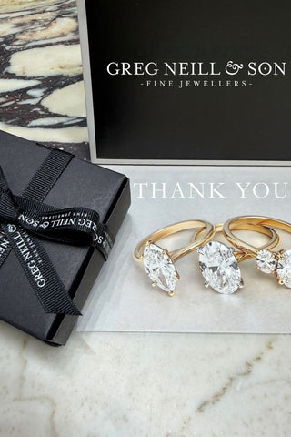Custom Engagement Ring 3D Print