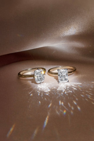 Lola - Radiant Solitaire Engagement Ring
