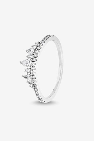 Camille - 'Crown' Wedding / Eternity / Dress Ring