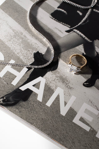 Elodie - Radiant & Trilliant Engagement Ring