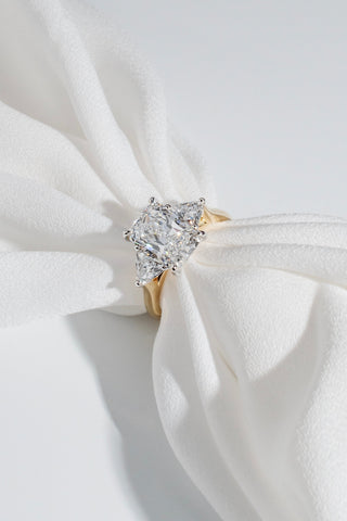Elodie - Radiant & Trilliant Engagement Ring