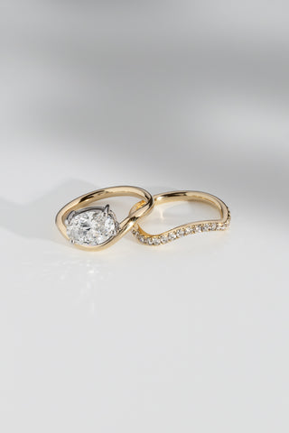Estelle - YG 'Wave' Wedding / Eternity Ring