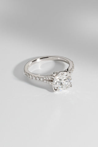 Harlo - Star-Cut Round Engagement Ring