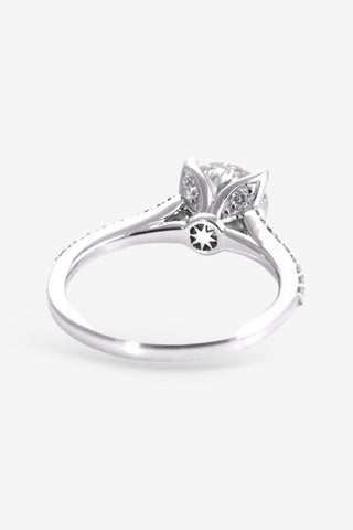 Harlo - Star-Cut Round Engagement Ring