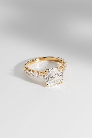 Hattie - Star-Cut Round Engagement Ring