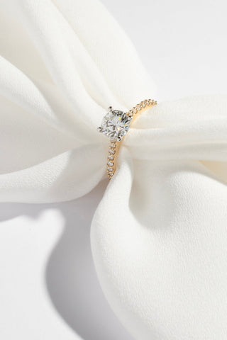 Lumi - Round Solitaire Engagement Ring