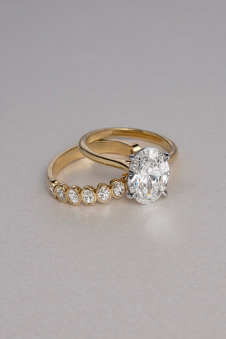 Sabrina - Oval Solitaire Engagement Ring