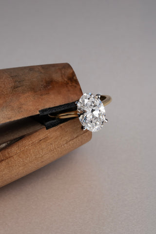 Sabrina - Oval Solitaire Engagement Ring