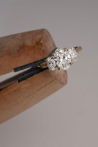Skye - Oval Trilogy Engagement Ring