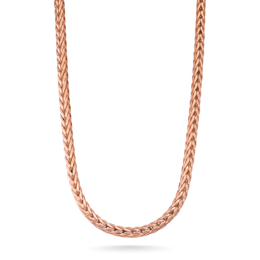 AVERY Men's Foxtail Link Chain in Stainless Steel